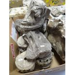 COLLECTION OF VICTORIAN PLASTER & STONE ARCHITECTURAL CARVINGS Provenance:PLEASE SEE FULL PROVENANCE
