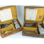 TWO CASED EARLY 20TH CENTURY 'SPEEDY MOISTURE TESTERS' by Thomas Ashworth & Co. Limited, with