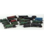 UNBOXED TRI-ANG OO GAUGE LOCOMOTIVES & COAL BOXES, including Princess Elizabeth, Burton Hall, Albert