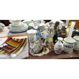 ASSORTED CERAMICS & GLASS