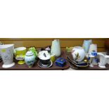 ASSORTED CARLTONWARE POTTERY COLLECTABLES