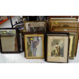 ASSORTED PICTURES & MIRRORS