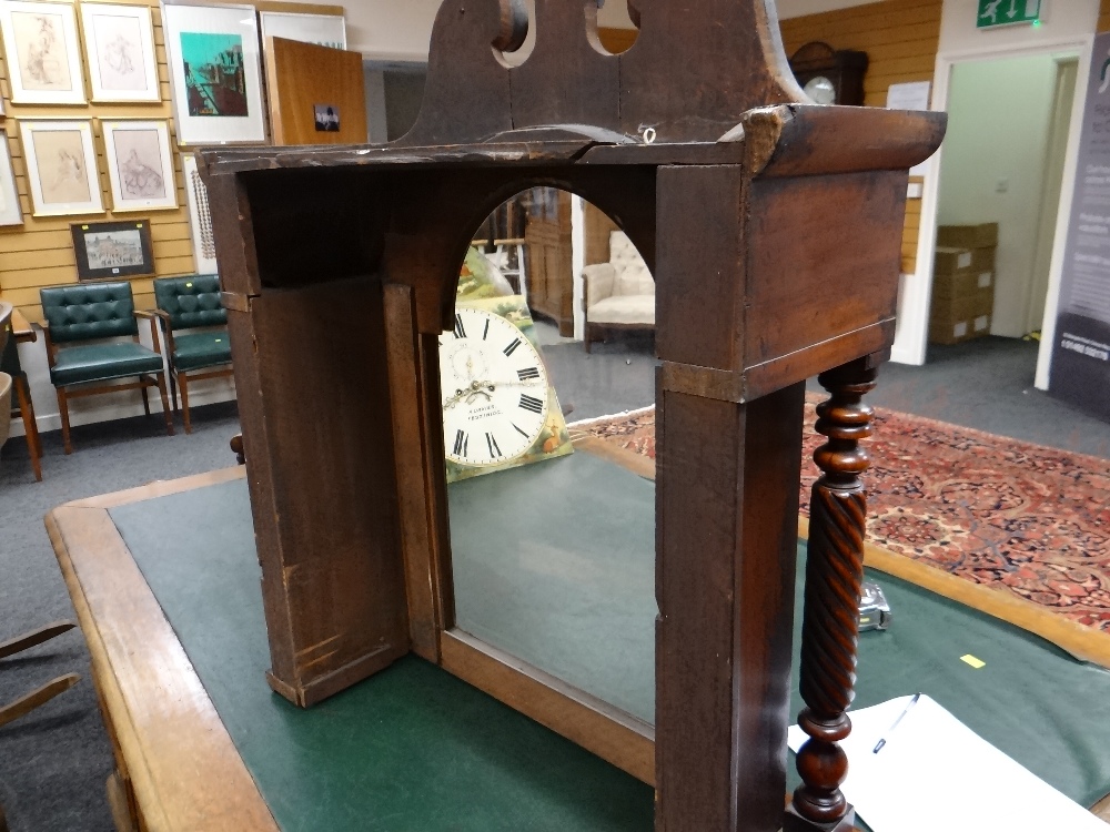 VICTORIAN PAINTED DIAL WELSH LONGCASE CLOCK eight day movement, subsidiary dial within Roman numeral - Image 6 of 20