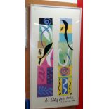 HENRI MATISSE colour print - entitled 'Les Betes De La Mer', 151 x 75cms