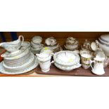 TEA & DINNERWARE IN TWO PATTERNS including Paragon, Queen Anne, Royal Albert 'Lovain'