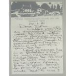 SIR KYFFIN WILLIAMS handwritten letter on headed paper - dated 24.2.81 and addressed 'Dear John',