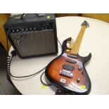 TANGLEWOOD BARETTA ELECTRIC GUITAR & FENDER AMP