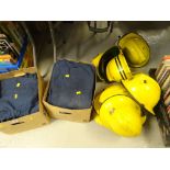 ASSORTED FIRE SERVICE HELMETS & CLOTHING