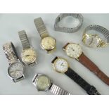 ASSORTED GENTS WRISTWATCHES to include Falcon, Sekonda, Seiko ETC