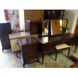 FOUR ITEMS OF STAG MINSTREL BEDROOM FURNITURE
