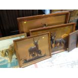 ASSORTED AFRICAN SOUVENIR PLAQUES