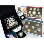 ASSORTED COLLECTORS COINS to include Battle of Britain 75th Anniversary in box with C. of A, UK