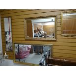 SIX ASSORTED WALL MIRRORS