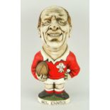 JOHN HUGHES GROGG (FIRST EDITION) POTTERY MODEL OF NEIL KINNOCK, the politician wearing Welsh