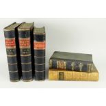 FIVE ANTIQUARIAN BOOKS comprising two volumes of 'England's Battles', 'Rhynd's Vegetable