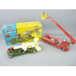 CORGI MAJOR TOYS X 2 to include a boxed Bristol Bloodhound guided missile on loading trolley, No