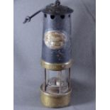 BRASS MINER'S LAMP - Thomas and Williams Aberdare, type No 4, No 2016