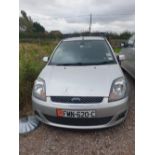 FORD FIESTA ZETEC - Isle of Man registered, silver, registration number FMN 620 C (previous