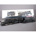 LIONEL ELECTRIC TRAINS O'GAUGE - a boxed Grand Trunk Western 4-4-2 locomotive intender No 8615 and a