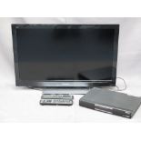 PANASONIC VIERA FLATSCREEN TV WITH HUMAX TV BOX E/T