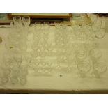 DRINKING GLASSWARE - large quantity of fine quality
