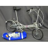 BICKERTON PORTABLE FOLDING BICYCLE with case and manual