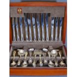 ARTHUR PRICE OF ENGLAND CASED CANTEEN OF EPNS CUTLERY (44 pieces)