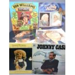 LP RECORDS - Billy Jo Spears, Dolly Parton, Don Williams, Frankie Laine, Glen Campbell, Jim