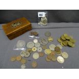 COLLECTABLE BRITISH & OVERSEAS VINTAGE COINAGE, commemorative crowns, Girl Guide's badge stamped '