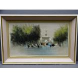 ANTHONY KLITZ oil on canvas - 'Wellington Arch', signed, 34 x 60cms