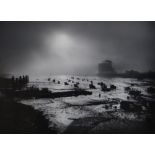 DAVID BROOK photograph - entitled 'Tide Out in Fog', signed and dated 1999, 29 x 39cms