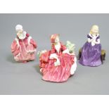 ROYAL DOULTON FIGURINES - 'Goody Two Shoes' HN2037, 'Affection' HN2236, 'Lydia' HN1908