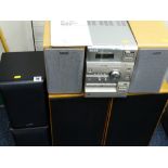 CELEF AUDIO - pair of speakers, a Sony Micro HIFI System with speakers and a pair of Eltax