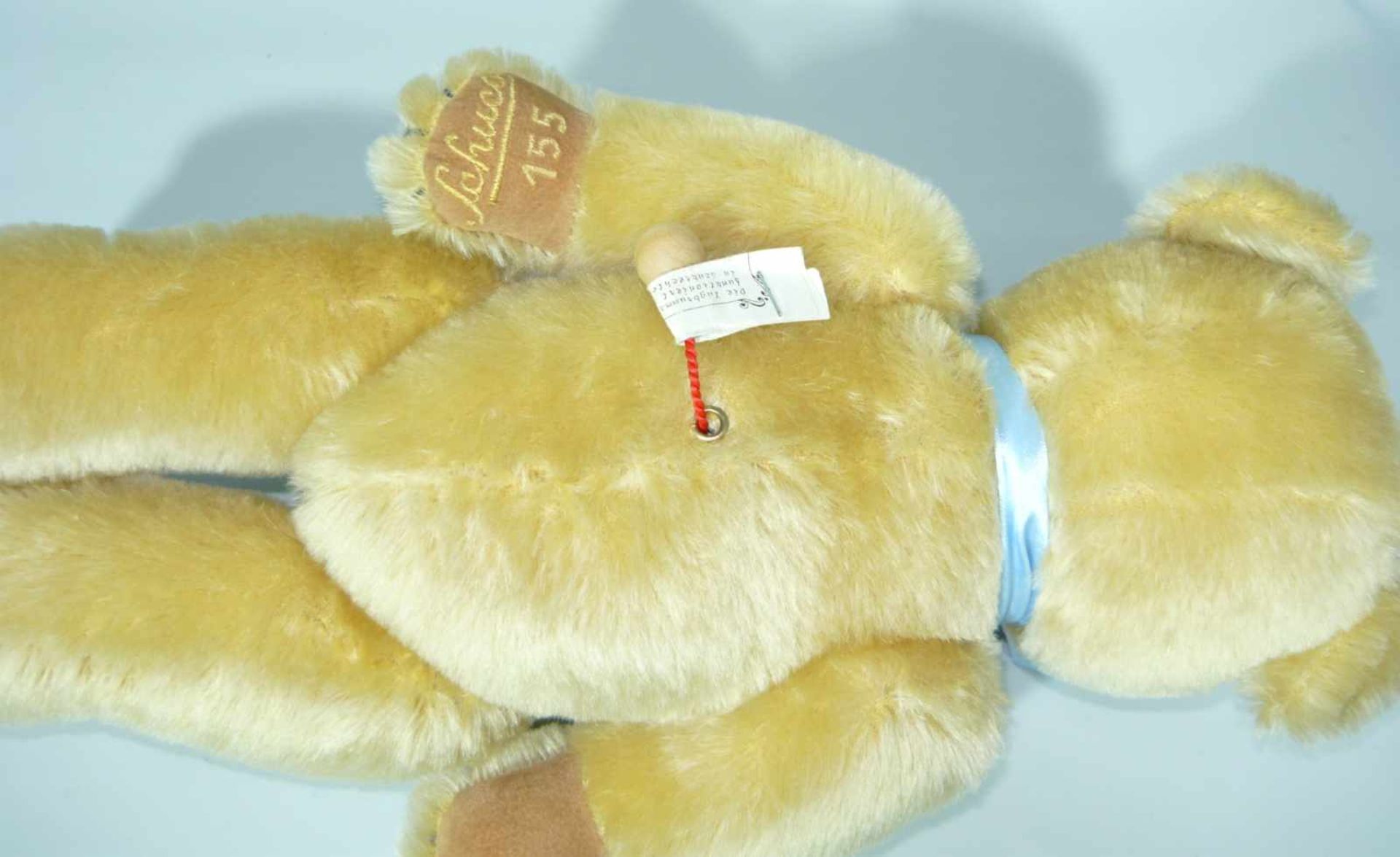 Schuco. Teddybär. Replika. Modelnr. 155. Rücks. mit Aufzug. Gibt Geräusche von sich. Kopf, Arme u. - Bild 2 aus 2