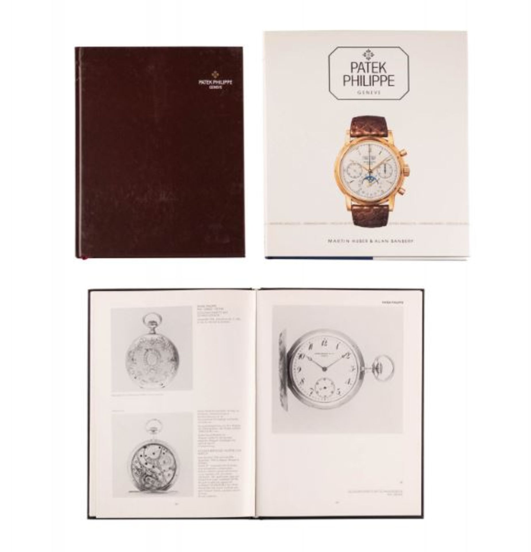 Konvolut vier Uhrenbücher über Patek Philippe. U.a. Martin Huber und Alan Barnbery - Patek