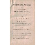 Allegorische Personen zum Gebrauche der bildenden Künstler... 1791, Ramler, Karl W.