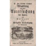 Abhandlung von freier Untersuchung des Canon; nebst Antwort... 1771, Semler, Joh. Salomo.