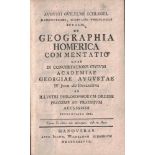 Avgvsti Gvilelmi Schlegel De geographia Homerica commentatio... 1788. Schlegel, August W.