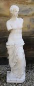 Venus von Milo.Italien, 20. Jh. Marmor. H: 90 cm.