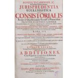 CarpzoVII, Benedicti.J. U. D. Definitiones Ecclesiasticae seu Consistoriales, una cum Additionibus