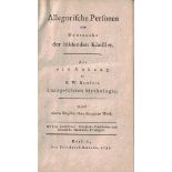 Allegorische Personen zum Gebrauche der bildenden Künstler... 1791, Ramler, Karl W.- - -20.00 %