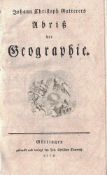 Johann Christoph Gatterers Abriss der Geographie.... 1775. Gatterer, Johann Christoph.- - -20.00 %