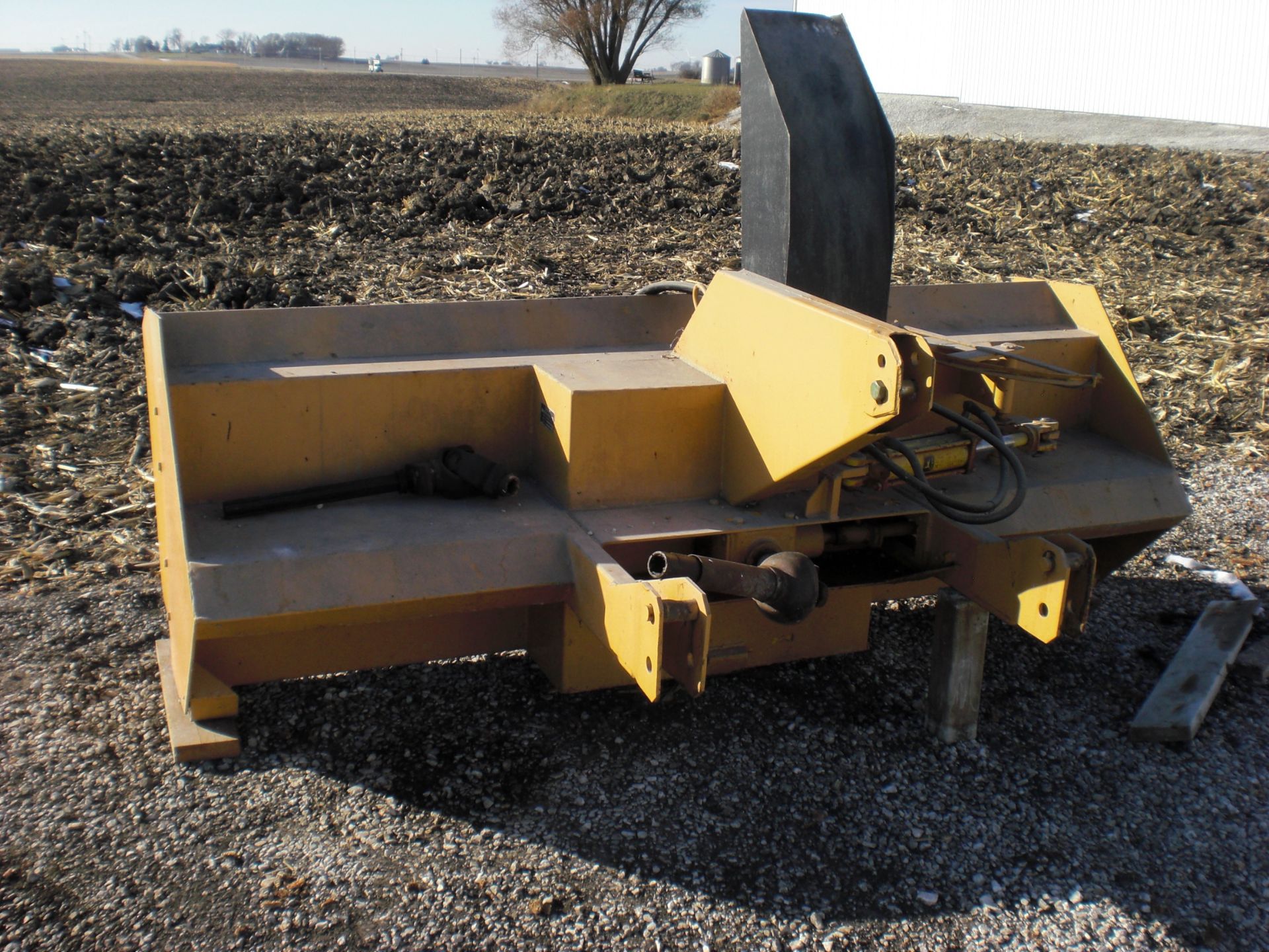 8’ Erskine 3pt snow blower, w/ dbl. auger & 540 PTO