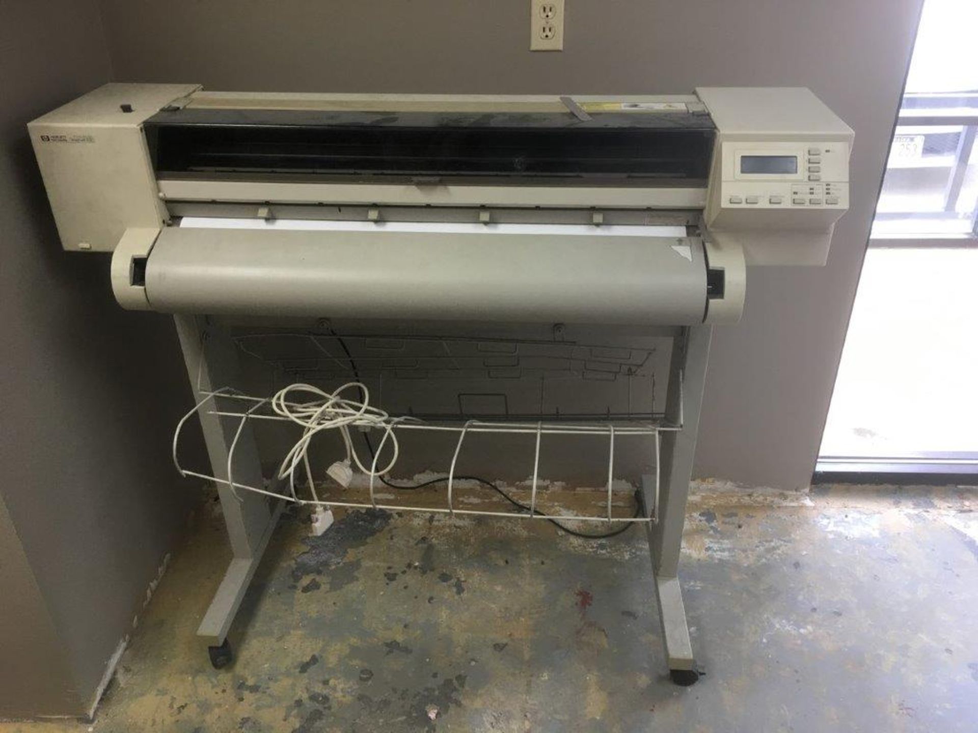 HP Designjet 600 Printer/Plotter, 60"x48"x36" (AS-IS)