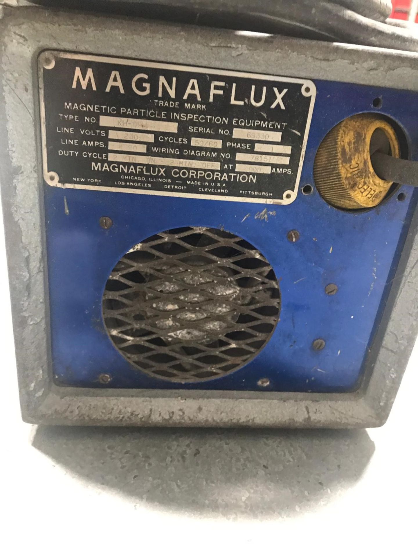 MAGNAFLUX Magnetic Particle inspection Equipment