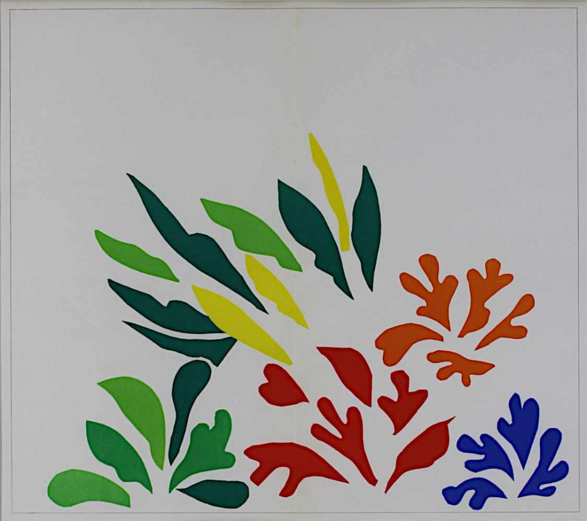 Matisse, Henri (1869 Le Cateau-Cambrésis - 1954 Cimiez), "Acanthes", Farblithographie nach einer - Bild 2 aus 2