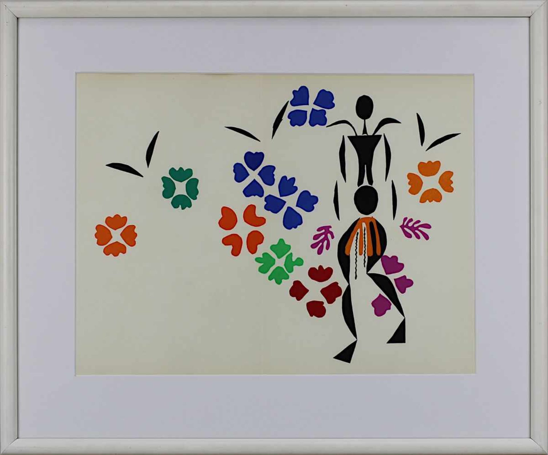 Matisse, Henri (1869 Le Cateau-Cambrésis - 1954 Cimiez), "La Negresse", Farblithographie bei