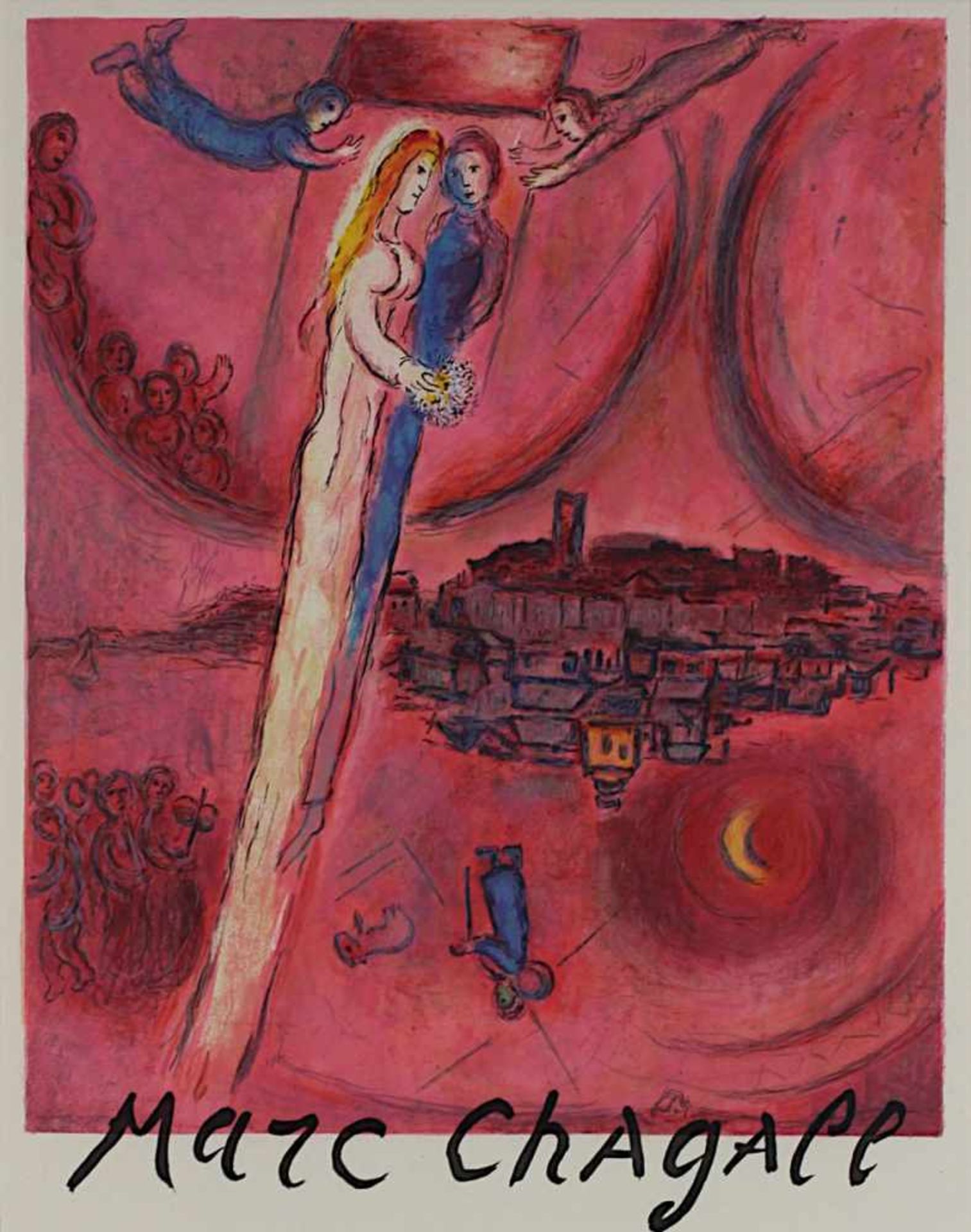 Chagall, Marc (1887 Peskowatik - 1985 Saint-Paul-de-Vence), "Le Cantique des Cantiques", - Image 2 of 2