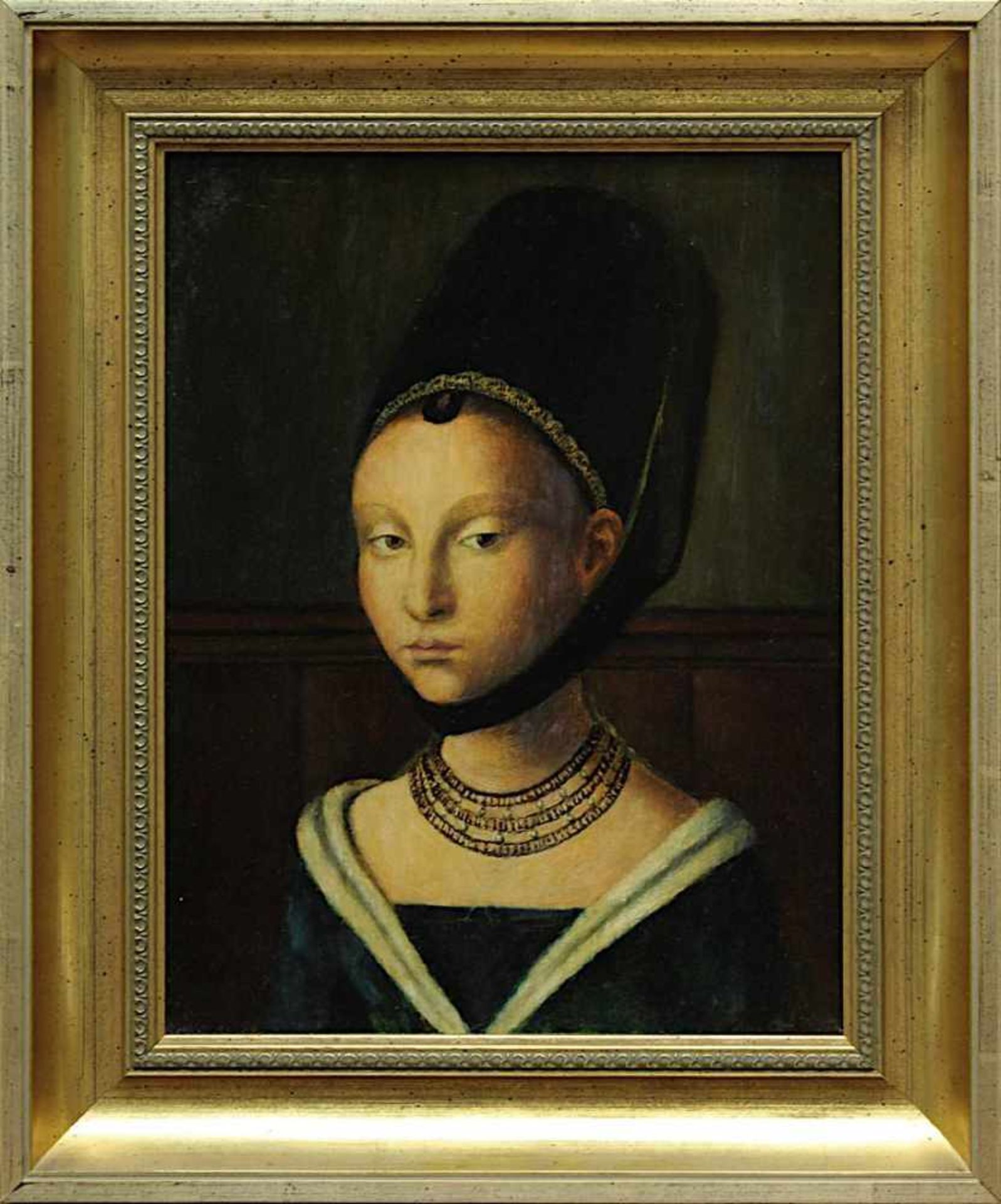 Seegrün, Elfriede (1889-1976), Bildnis einer jungen Dame, Kopie nach dem Originalgemälde von