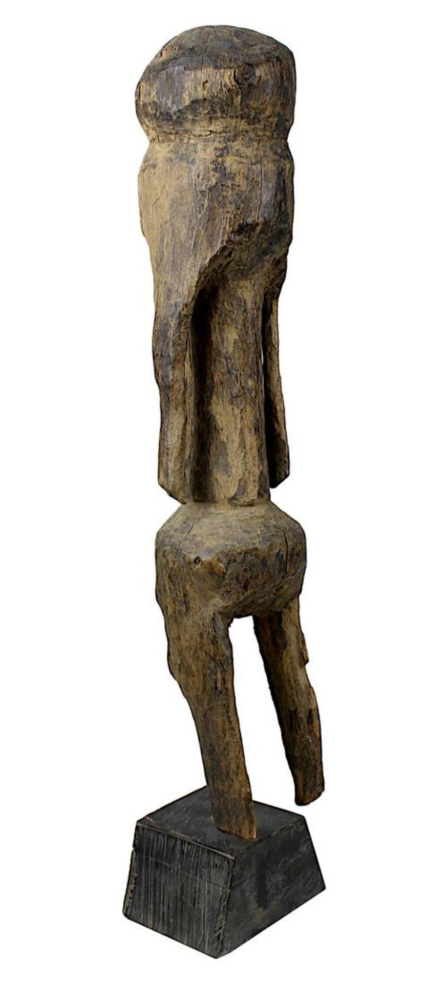 Ältere Figur tchitchiri der Moba, Togo, anthropomorphe Ahnenfigur in typisch starker Stilisierung - Bild 4 aus 4